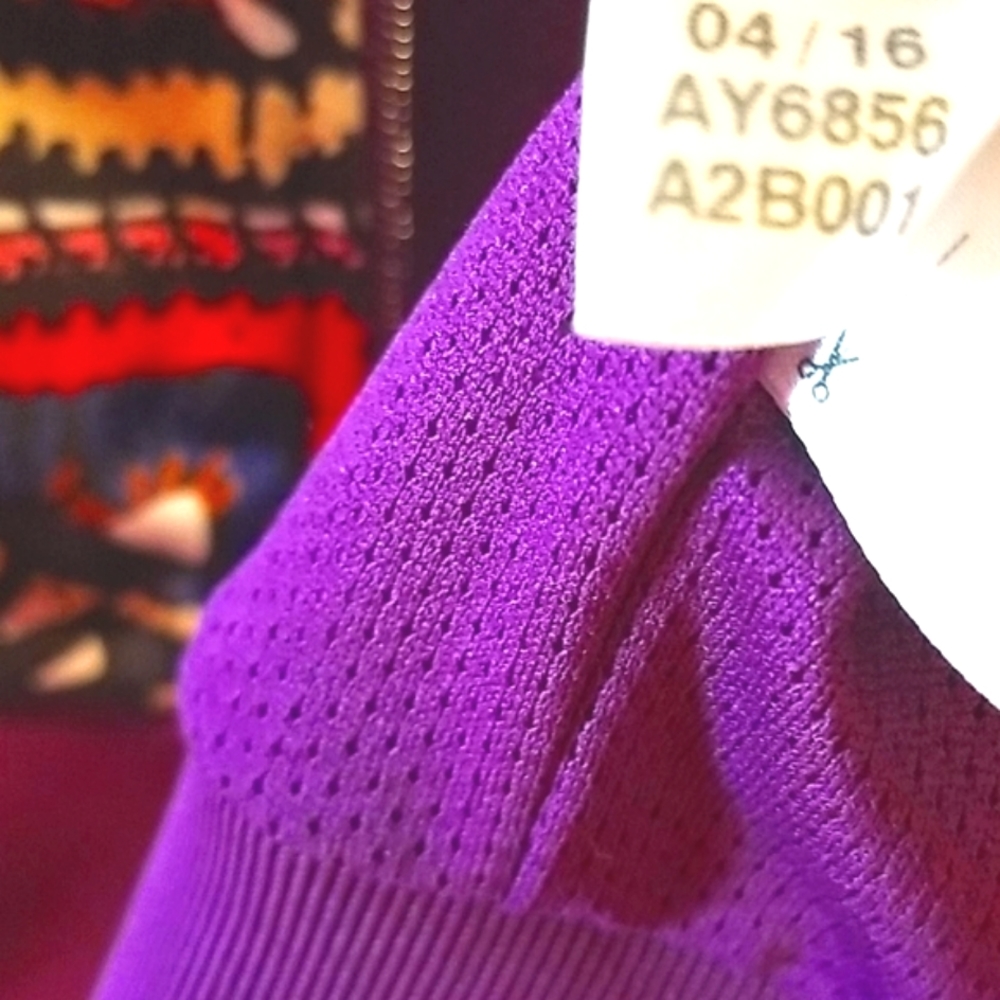 Adidas x FARM Rio HTF RARE Bomber Faux Crochet  Patchwork Track Workout Jacket M - Picture 12 of 15